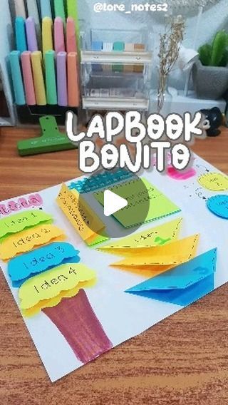 Ideas De Foldables, Lapbook Ideas Lap Books, Lap Book Ideas, Lapbook Aesthetic, Ideas Lapbook, Flipbook Ideas, Lettering Aesthetic, Lapbook Ideas, Student Notes