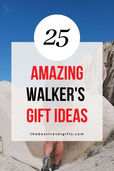 25 Amazing walker's gift ideas with a photo of a person walking in nature Gifts For Avid Walkers, Gifts For Walkers Friends, Gifts For Walking Friends, Gifts For Walkers, National Walking Day, Walking Accessories, Walking Club, Walking Gifts, Mom Gift Guide