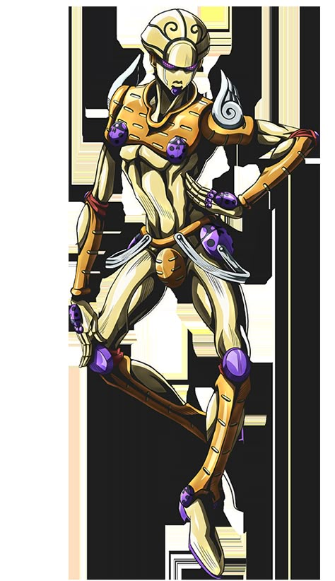 Gold Experience | JoJo's Bizarre Wiki | Fandom Golden Experience, Jojo Bizarro, Gold Experience, Jojo's Bizarre Adventure Stands, Create An Animal, Jojo Stands, Anime Png, King Crimson, Jojo Parts