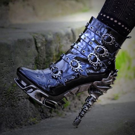 Hades Footwear (@hadesfootwear) no Instagram: “We love this shot of our fierce Hades boots by @corvusdmorgue ❤️ www.HadesFootwear.com | We Ship…” Hades Footwear, Purple Heels, Girly Shoes, Vegan Shoes, Hiking Boots, Combat Boots, No Instagram, Love This, Sport Shoes