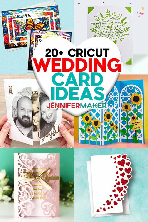 Wedding Card Ideas, Holiday Place Cards, Scrapbook Paper Storage, Craft Organization Diy, Paper Flower Wall Art, Diy Sharpie Mug, Jennifer Maker, Door Mat Diy, Cricut Christmas Ideas