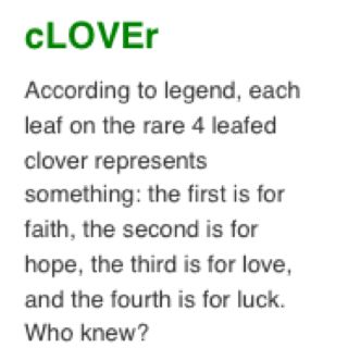 Who knew about the 4 leaf clover? Four Leaf Clover Meaning, Four Leaf Clover Poem, Four Leaf Clover Spiritual Meaning, 4 Leaves Clover, Four Leaf Clover Bookmark, Country Cottagecore, 4 Leaf Clovers, I Am Unique, 4 Leaf Clover