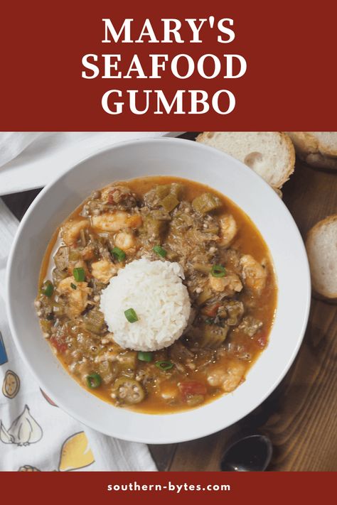 Creole Seafood Gumbo is rich, delicious, and so hearty. It is a bowl of New Orleans comfort that will take your taste buds on a trip to the Big Easy. Seafood Gumbo Recipe Easy, Gumbo Seafood, Creole Seafood Gumbo, Gumbo Recipe Easy, Seafood Gumbo Recipe, Easy Delicious Meals, Creole Food, Shrimp Creole, Creole Cooking