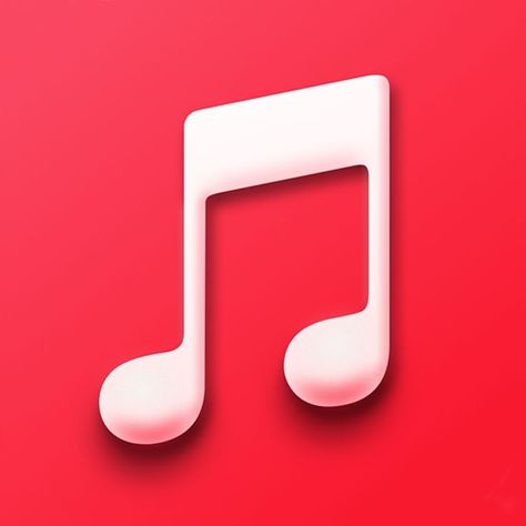 APPLE MUSIC [macOS Big Sur Icons Pack] Apple Music Icon, Apple Design, Youtube Kids, Music Icon, Big Sur, Icon Pack, Apple Music, Music, Design