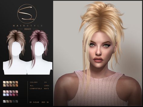 Sims 4 Cc S Club Hair, Sims 4 Claw Clip Hair, Sims 4 Cc Updo Hair, Sims 4 Messy Hair Cc, Sims 4 Messy Hair, Sims Resource Hair, Sims 4 Cc Hair Updo, Sims 4 Updo Hair Cc, Sims 4 Mods Hair