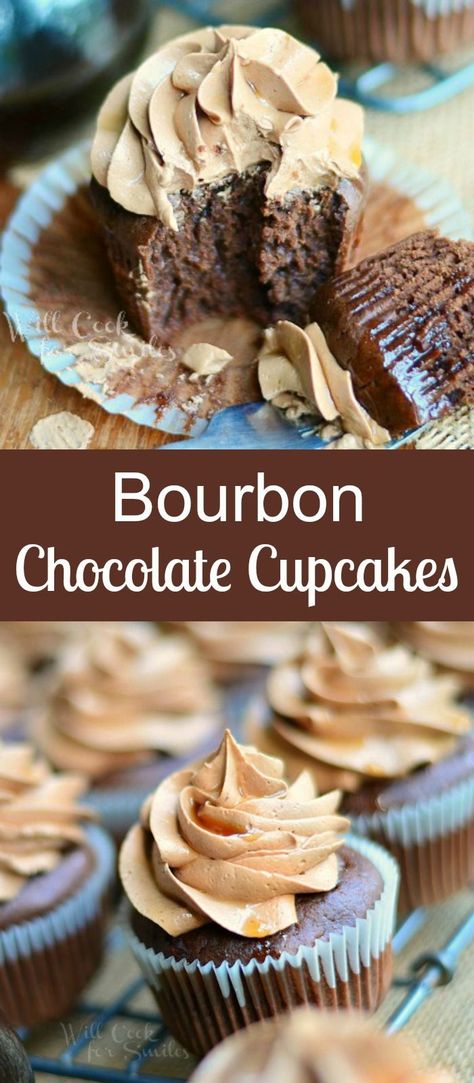 Whiskey Cupcakes Design, Bourbon Buttercream Frosting, Bourbon Birthday Cake Design, Burbon Cakes, Bourbon Cake Design, Bourbon Themed Cake, Bourbon Birthday Party, Bourbon Chocolate Cake, Sweet Bourbon Glaze