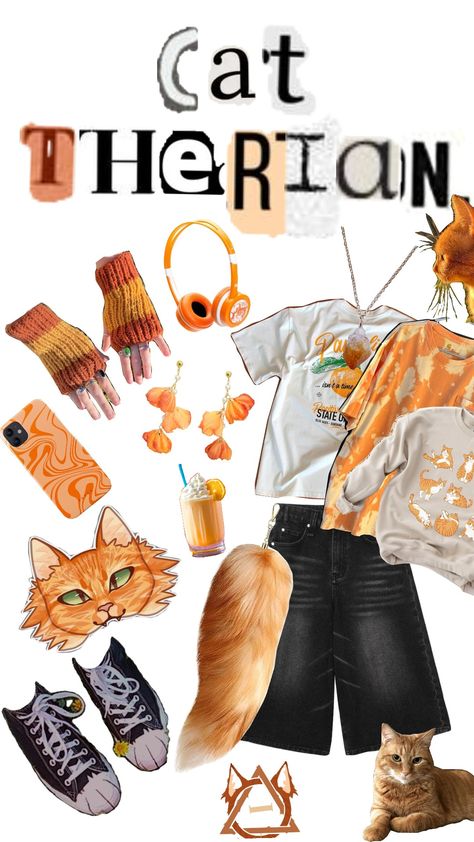 (◐ω◑ ) #cat #orangecat #outfit #therian #therianthropy #cattherian #therianoutfit #outfitidea #orange #summervibes Orange Cat Therian Mask, Cat Therian, Therian Stuff, Cute Ginger, Therian Mask, Orange Tabby Cats, Cat Mask, Orange Tabby, Halloween 2024