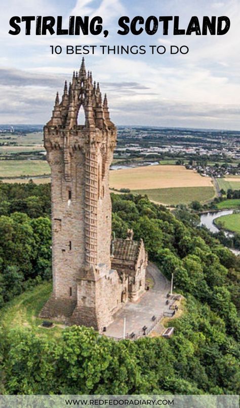 The 10 Best Things to do in Stirling City, Scotland 7 Sterling Castle Scotland, Scotland Hikes, Sterling Scotland, Visiting Scotland, Wallace Monument, Stirling Scotland, Scotland Travel Guide, Scotland Vacation, Scotland Road Trip