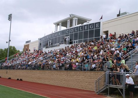 Kirby Stadium at Washington College - Chestertown, MD. Washington College Chestertown, Washington College, Theatre Arts, Unique Venues, Concert Hall, Performing Arts, College Life, College Football, Kirby