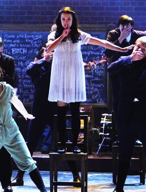 Spring Awakening at the 2007 Tony Awards Theatre References, Spring Awakening Musical, Spring Outfits 2020, Dream Roles, Lea Michelle, Broadway Costumes, Spring Breakers, Spring Awakening, Cory Monteith