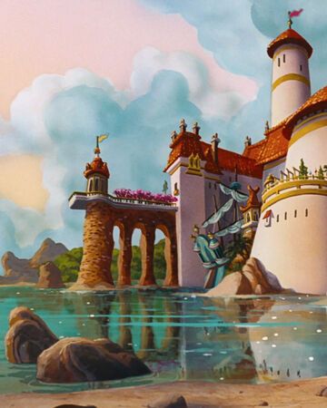 Prince Eric's Castle | Disney Wiki | Fandom Ariel Castle, Little Mermaid Wallpaper, Castle Disney, Disney Princess Castle, Disney Frames, Cute Zombie, Mermaid Wallpapers, Castle Aesthetic, Disney Wiki