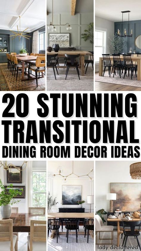 Transitional Dining Room Decor, Moving Into A New House, Modern Farmhouse Dining Room, Transitional Dining Room, Transitional Decor Living Room, Modern Farmhouse Dining, Transitional Home Decor, Transitional Home, Inspire Me Home Decor