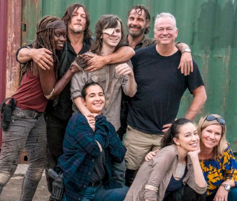 Tha Walking Dead, The Walking Dead Cast, Twd Family, Carl The Walking Dead, The Walkind Dead, Christian Serratos, Judith Grimes, Danai Gurira, Walking Dead Funny