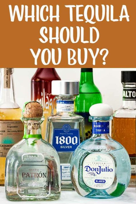 Best Alcoholic Drinks, Best Sipping Tequila, Tequila Types, Best Tequila Brands, Tequila Mix, Tequila Drinks Recipes, Sipping Tequila, Tequila Tasting, Tequila Bar