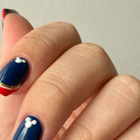 Nails For Disney Cruise, Disney Cruise Nails Acrylic, Cruise Design Nails, Disney Cruise Nail Ideas, Disney Cruise Nail Art, Cruise Ship Inspired Nails, Disney Cruise Nails, Cruise Nail Ideas, Pixar Nails