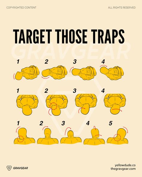 Target those traps  Don't neglect your neck muscles. They support your head and a strong neck can help reduce injury risk.  Want to show off a defined neck and start a "neck day" trend? Try exercises like neck curls and extensions - no fancy equipment needed.  Are you prepared to incorporate neck workouts into your training program and improve your strength from top to bottom?  #calisthenics  #calisthenicsworkout #calisthenicsmovement #calisthenicstraining #calisthenicscommunity #calisthenicswor Accessory Workout, Strong Neck, Calisthenics Workouts, Calisthenics Workout Routine, Boxing Workout Routine, Martial Arts Moves, Calisthenics Workout Plan, Calisthenics Training, Gym Workout Guide