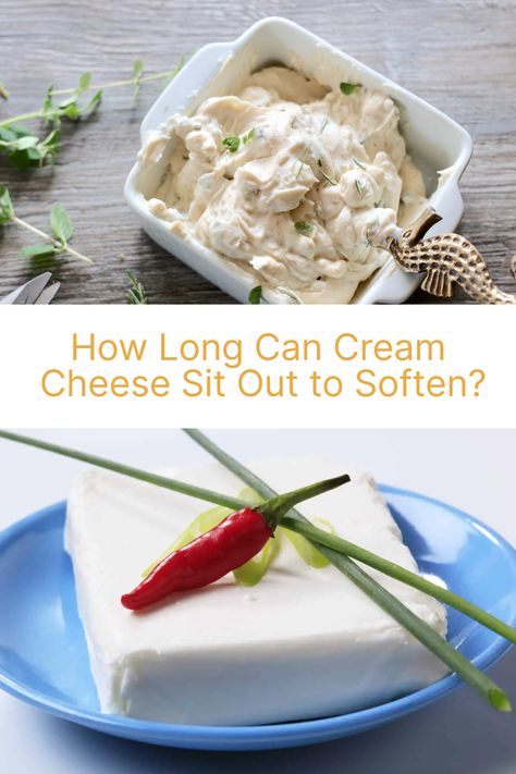 Ever wondered how long cream cheese can sit out to soften? 🤔 We've got all the answers in our latest pin! 🥖✨ Storage Tips, Soften Cream Cheese, Kitchen Waste, Sit Out, Left Out, Food Storage, Cream Cheese, The Kitchen, Butter