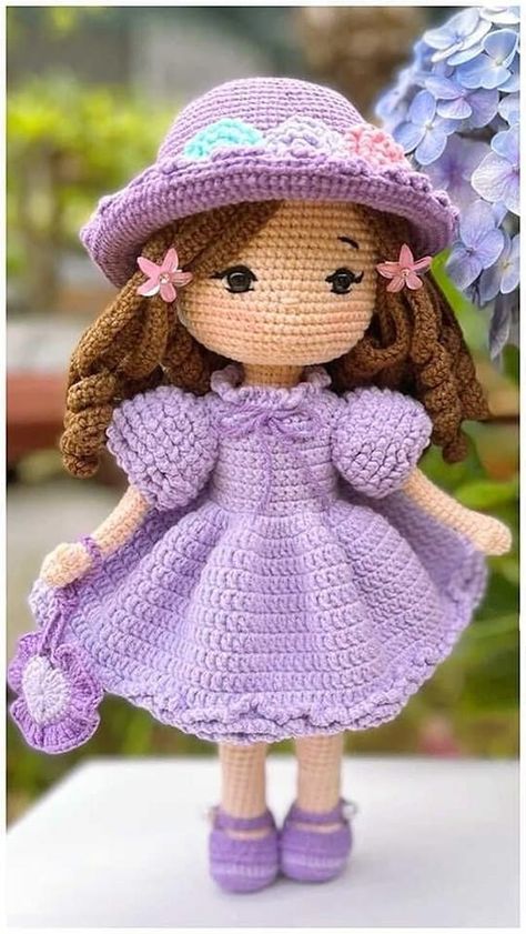 Amigurumi Doll Crochet Pattern, Crochet A Doll Free Pattern, How To Make Crochet Dolls Tutorials, Diy Crochet Doll Free Pattern, Free Amigurumi Patterns Doll, Free Crochet Patterns Doll, Doll Dress Crochet Pattern Free, Crochet People Dolls, Amigurumi Free Pattern Doll