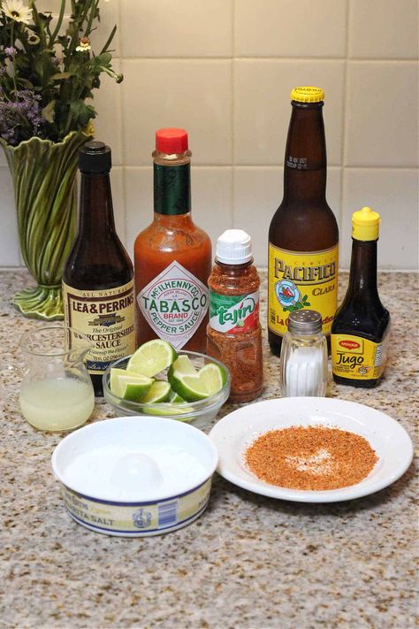 How To Make Micheladas Recipes, How To Make A Michelada, Easy Michelada Recipe, Homemade Michelada Mix Recipe, Best Michelada Recipe Mexicans, Modelo Michelada, Michelada Recipe Mexican, Michelada Mix Recipe, Mexico In My Kitchen