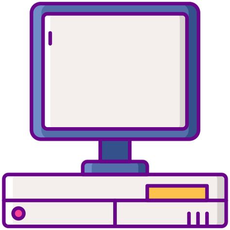 Flat Icons, Computer Monitor, Mirror Table, Icon Design, Laptop, Computer, Design