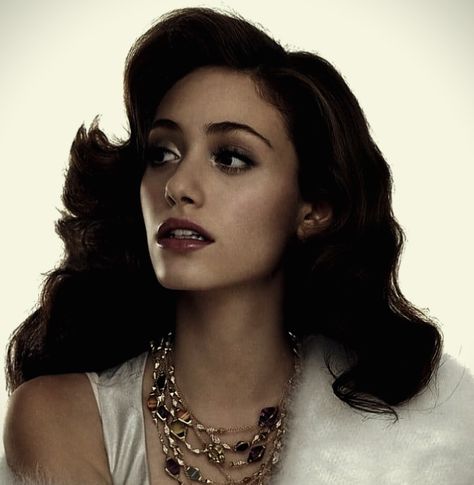 Shameless Walburga Black, Emmy Rossum, Hair, Gold, White, Black