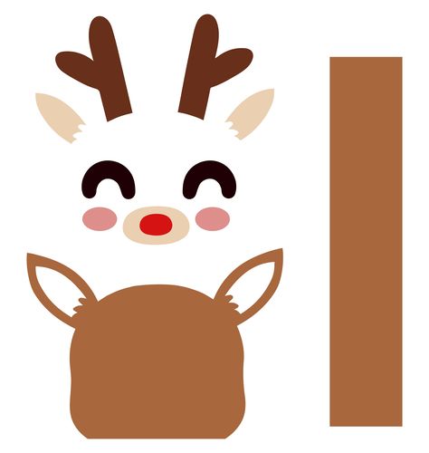 Rudolph Headband Craft, Reindeer Hat Template Free Printable, Reindeer Headband Template, Free Reindeer Printables, Raindeer Craft, Reindeer Template Free Printable, Reindeer Face Template, Reindeer Free Printable, Christmas Reindeer Craft