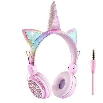 Caine Husky, Unicorn Fashion, Cute Headphones, Frozen Pictures, Girl With Headphones, Wireless Bluetooth Headphones, Kids Headphones, Unicorn Kids, Headphones With Microphone