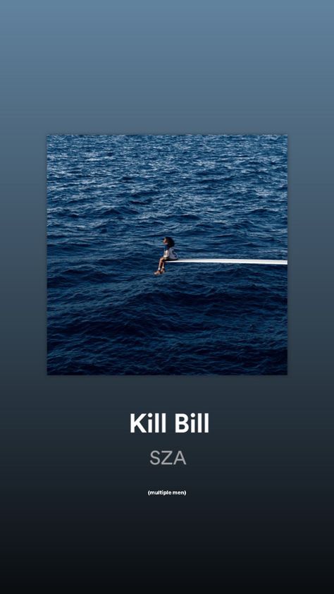 Kill Bill By Sza Wallpaper, Kill Bill Song, Indie Movies, Music Taste, Kill Bill, Wall Pictures, Music Love, Music Poster, Picture Wall