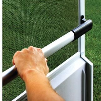 Search screen door bar - Camping World Rv Screen Door, Astuces Camping-car, Camper Hacks, Travel Trailer Camping, Tent Campers, Camper Makeover, Remodeled Campers, Camping Essentials, Camping World