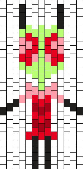 Kandi Patterns for Kandi Cuffs - Characters Pony Bead Patterns Invader Zim Kandi Pattern, Rave Light, Kandi Mask, Kandi Cuffs, Kandi Ideas, Kandi Cuff, Pony Bead Patterns, Kandi Patterns, Pixel Art Grid