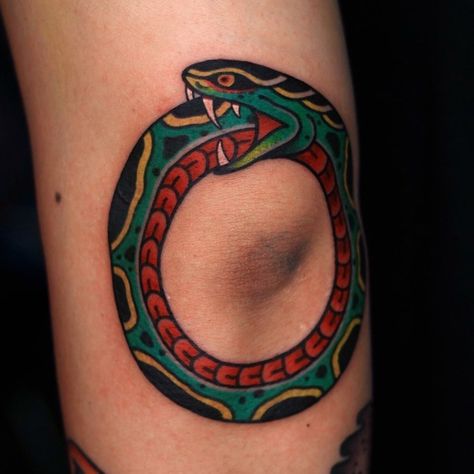 Elbow Tattoo Men Traditional, Elbow Crease Tattoo, Traditional Tattoo Elbow, Traditional Tattoo Arm, Inner Elbow Tattoos, Traditional Tattoo Man, Ouroboros Tattoo, Cuff Tattoo, Web Tattoo