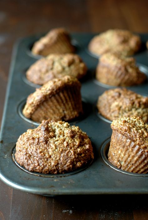 Gluten Free Oat Bran Muffins :: Gluten Free, Dairy Free, Nut Free - Raising Generation Nourished Gluten Free Bran Muffins, Gluten Free Dairy Free Muffins, Strawberry Rhubarb Muffins, Oat Bran Muffins, Muffins Gluten Free, Rhubarb Muffins, Oat Bran, Bran Muffins, Blogger Photos