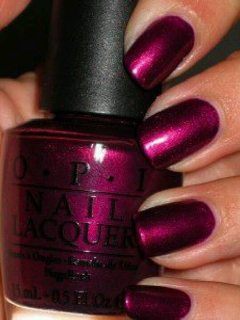 OPI Diva of Geneva... My #1 pedicure color, almost always on my toes through fall and winter. Opi Nail Polish Colors, Fall Nail Polish, Nail Polish Colors Fall, Nagellack Trends, Purple Nail, Opi Nail Polish, Polish Colors, Nails Fall, Opi Nails