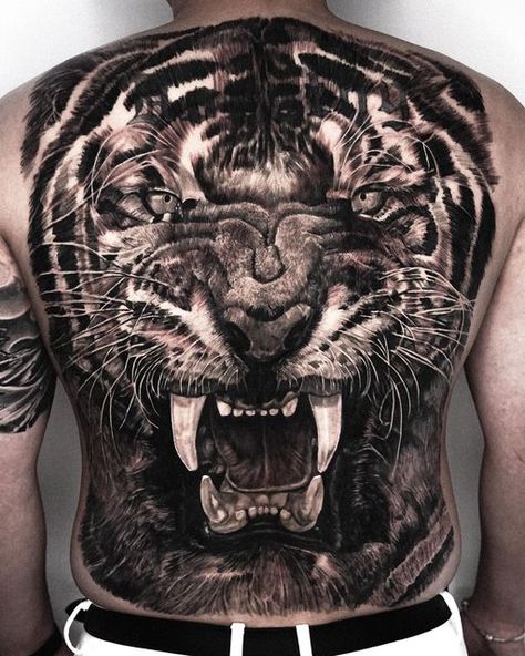 Tiger Jungle, Girl Back Tattoos, 4 Tattoo, March 7th, Cover Up Tattoo, Tiger Tattoo, Animal Tattoos, Love Tattoos, Number 3