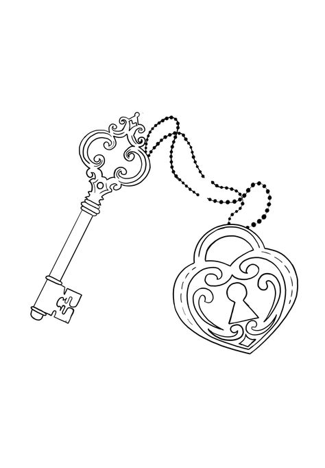 Lock And Key Tattoo Stencil, Heart Lock And Key Tattoo Design, Key And Lock Drawing, Key Tattoo Stencil, Key Heart Tattoo, Key Lock Tattoo, Heart And Key Tattoo, Lock And Key Drawing, Key Hole Tattoo