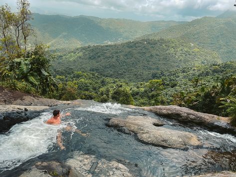 Infinity Pool Hike in Naguabo (El Yunque): Complete Guide Naguabo Puerto Rico, Puerto Rico Hiking, Summer In Puerto Rico, Puerto Rico El Yunque, Puerto Rico Instagram Pictures, Isla Verde Puerto Rico, El Yunque Puerto Rico, Arecibo Puerto Rico, Aguadilla Puerto Rico