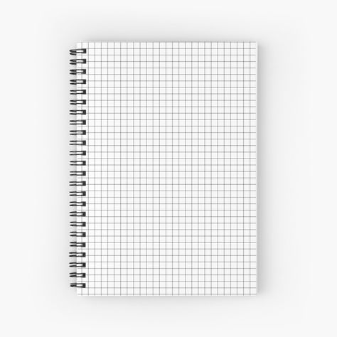 Square Notebook, White Journal, Squared Notebook, Graph Notebook, White Notebook, Things I Need To Buy, White Grid, Grid Notebook, Beauty Corner