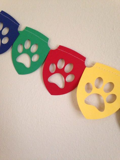 Paw Patrol Birthday Banner, Paw Patrol Banner, Paw Patrol Party Supplies, Paw Patrol Birthday Decorations, Sky Paw Patrol, Paw Patrol Party Decorations, Paw Patrol Birthday Theme, Paw Patrol Decorations, Paw Party