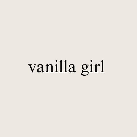 Vanilla Girl, The Grace, Feminine Energy, Personal Development, Blending, Vanilla, Sense, Energy