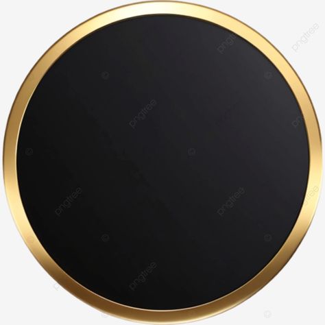 realistic black gold circles illustration element circle png Circles Illustration, Png Circle, Circle Png, Black Banner, Circular Logo, Pic Art, Gold Stickers, Transparent Image, Circle Design