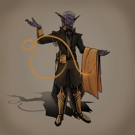 Dnd Tailor, Drow Artificer, Artillerist Artificer, Marinette Puppet, D&d Online, Dnd Inspiration, Mystical Animals, Elf Art, One D