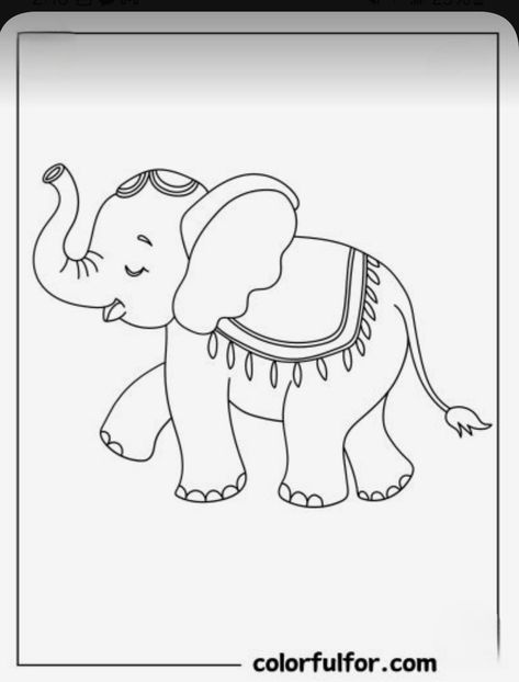 Elephant Rangoli Design, Elephant Template Printable Free, Indian Elephant Drawing, Elephant Template, Elephant Outline, Indian Drawing, Elephant Coloring, Elephant Coloring Page, Aari Design