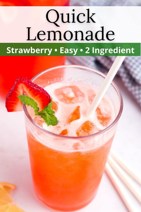 Beat the heat with this refreshing strawberry lemonade! Made with fresh strawberries and lemonade, it's a simple and delicious drink, ready in 5 minutes. Perfect for a tall glass over ice at summer parties. Fresh Strawberry Lemonade Recipe, Lemonade Concentrate Recipe, Sweet Chili Wings, Limeade Drinks, Fresh Strawberry Lemonade, Easy Strawberry Lemonade, Strawberry Lemonade Recipe, Homemade Lemonade Recipes, Lemon Scones