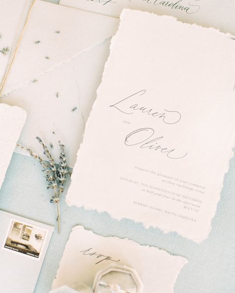 Dominique Alba | Semi-Custom Invitations Luxury Coastal Wedding, Coastal Save The Date Ideas, Beachy Wedding Invitations, Beach Wedding Invitations Ideas, Coastal Wedding Invitations, Modern Beach Wedding, Neutral Wedding Inspiration, Obx Wedding, Beach Theme Wedding Invitations