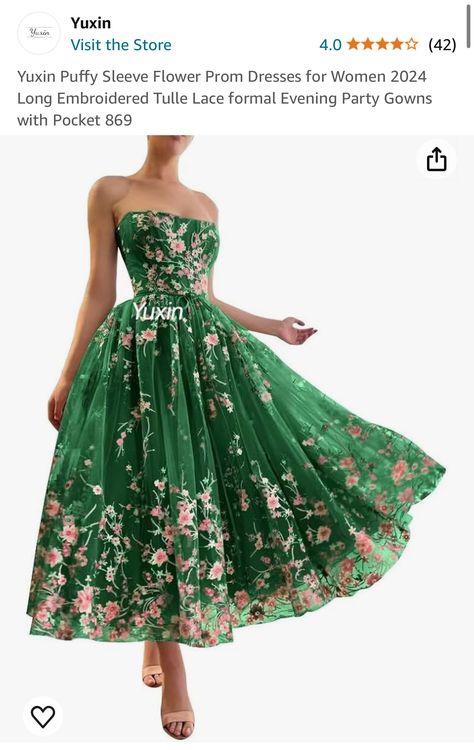 Flower Prom Dresses, Tea Length Prom Dress, School Event Dress, Long Ball Gown, Flower Prom Dress, Dress School, Custom Made Dress, Floral Prom Dresses, Tulle Homecoming Dress