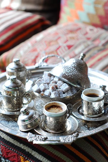 Turkish Coffee Time.. | Flickr - Photo Sharing! Turkish Coffee Cups, Turkish Tea, Chocolate Caliente, Turkish Delight, Turkish Coffee, Turkish Recipes, Chocolate Coffee, Coffee Cafe, Coffee Love