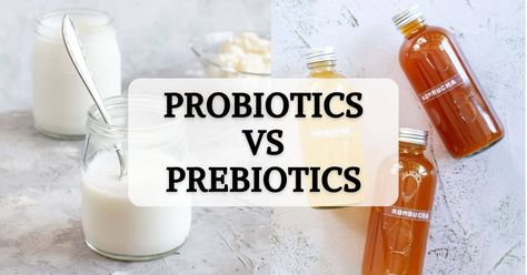 Probiotics vs. Prebiotics What are probiotics, prebiotics and what is the difference between them? Both sound very similar, but be careful, they are fundamentally different. What role do they have in our body? Is it worth supplementing them? Our gut microbiome undoubtedly plays a very important role in our healthy digestive tract and overall immunity. The gut microbiome refers to the sum of all microorganisms living in our intestines. These organisms are primarily beneficial to health, but some Protein Foods List, What Are Probiotics, Probiotics Prebiotics, Vitamins For Vegetarians, Vitamin A Foods, Gastric Juice, All Vitamins, Natural Probiotics, Prebiotics And Probiotics