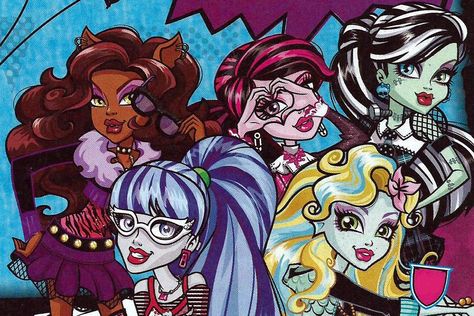 Monster High Best Friends, Monster High Friend Group, Monster High Group Pfp, Monster High Group Picture, Monster High Wallpaper Laptop, Monster High Trio, Monster High Group, High Friends, Monster High Room