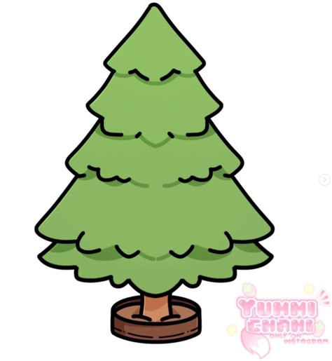 This is not mine, it's from Instagram Aesthetic Christmas Tree Drawing, Christmas Tree Cartoon Drawing, Garden Props, Christmas Tree Cartoon, Classroom Tree, Props Background, Tree Props, Autumn Phone Wallpaper, Christmas Tree Drawing