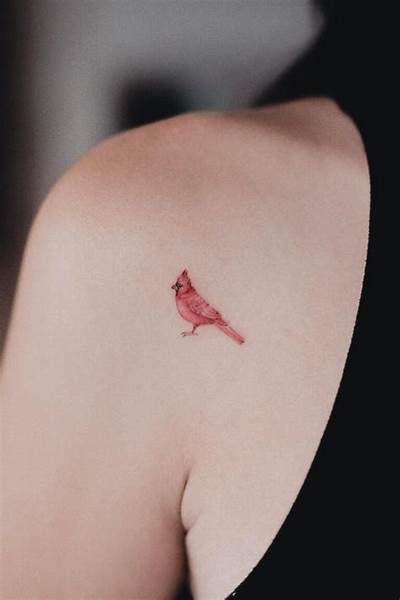 tiny cardinal tattoos for women - Yahoo Search Results Dainty Cardinal Tattoo Memorial, Tattoos Of Cardinals, Cardinal Tattoo Memorial Grandmothers, Tiny Robin Tattoo, Small Cardinal Tattoos For Women, Cardinal And Flower Tattoo, Minimalist Cardinal Tattoo, Cardinal Tattoos For Women, Female Cardinal Tattoo